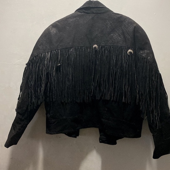 Roxciticus western suede fringe jacket - Picture 4 of 9